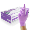Unigloves Violet Pearl Nitrile Examination Gloves - Multipurpose, Powder Free and Latex Free Disposable Gloves, Violet, S MegaBDM