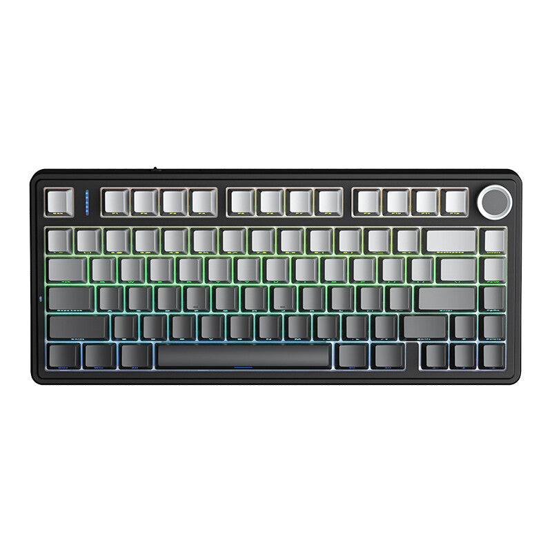 AULA F75 PRO Wireless Mechanical Keyboard, 75% Layout Gasket Gaming Keyboard, Tri-Mode Bluetooth/2.4G/Wired, Hot Swappable RGB Backlit Keyboard, QWERTY US Layout, MegaBDM