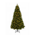 Festive 5ft Pre-Lit Golden Valley Pine Christmas Tree MegaBDM