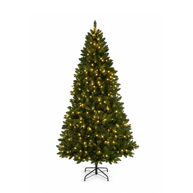 Festive 5ft Pre-Lit Golden Valley Pine Christmas Tree MegaBDM