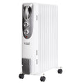 Russell Hobbs Oil‑Filled Radiator 2.5kW - White, RHOFR1106 MegaBDM