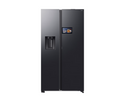 Samsung Series 9 AI Home RS90F64EDFEU 621L Smart American Fridge Freezer, Black MegaBDM