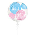 Unique Party Gender Reveal Baby Shower Balloon, 45cm MegaBDM