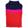 Sotnos Colour Block Red & Pink Sweater XS MegaBDM
