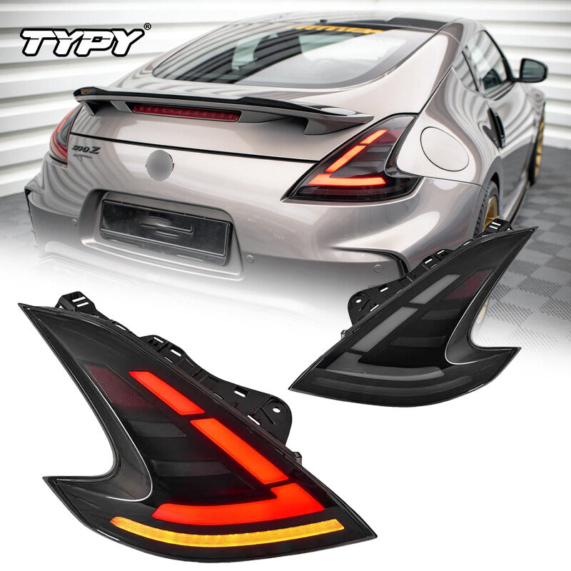 TYPY Car Lights For Nissan 370z 2013-2019 Taillight LED Projetor Tail Lamp Daytime Running Light Automotive Accessories MegaBDM