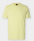 BOSS Cotton Jersey T-Shirt with a Twill Patch - Medium Beige MegaBDM