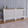 Vida Designs Radiator Cover Arlington White/Oak Effect Extra Large MegaBDM