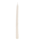 Candlelight Taper Candles Twisted Cream 4pcs MegaBDM