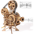 Robotime ROKR Vitascope 3D Wooden Puzzle Building Toys 22.3x13.3x25.5cm 1PC,Home Decoration, Bookshelf Decoration,Craft Gifts for Adults and Teens,Educational Toys MegaBDM
