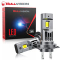 Bullvision H7/H11/H4/9005/9006 Car Headlight LED Bulbs 20000LM 300% Brightness Car LED Bulb Set 6000K Cool White for Cars MegaBDM