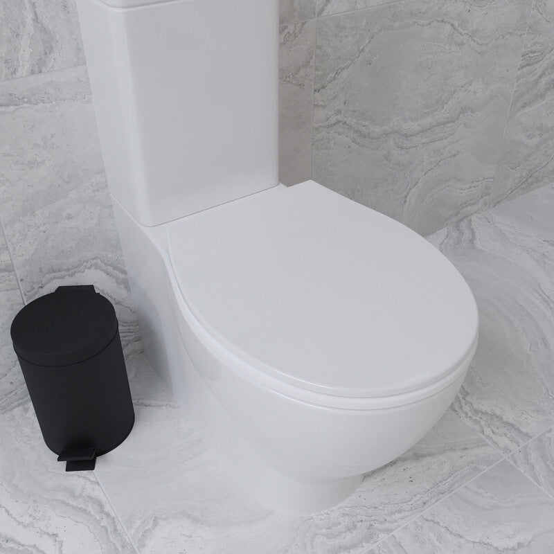 Croydex Toilet Seat Capri Oval - White