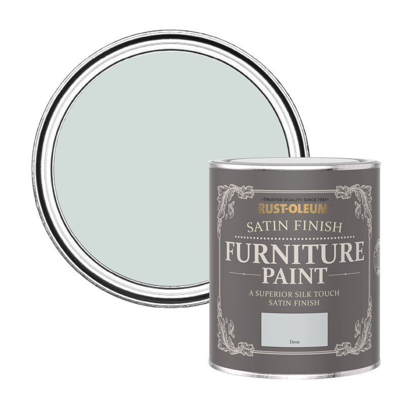 Rust-Oleum Satin Furniture Paint Dove 750Ml MegaBDM