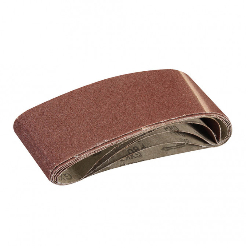 Silverline Sanding Belts 75 x 533mm 5pk MegaBDM