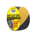 TAPEBEAR Safety Tape, 2in x 60ft, Black/Yellow, Anti-Slip Adhesive Tape for Indoor Outdoor Steps Stairs, Waterproof, Strong Grip, Compatible with Plastic, Wood, Ceramic, Glass, Metal MegaBDM