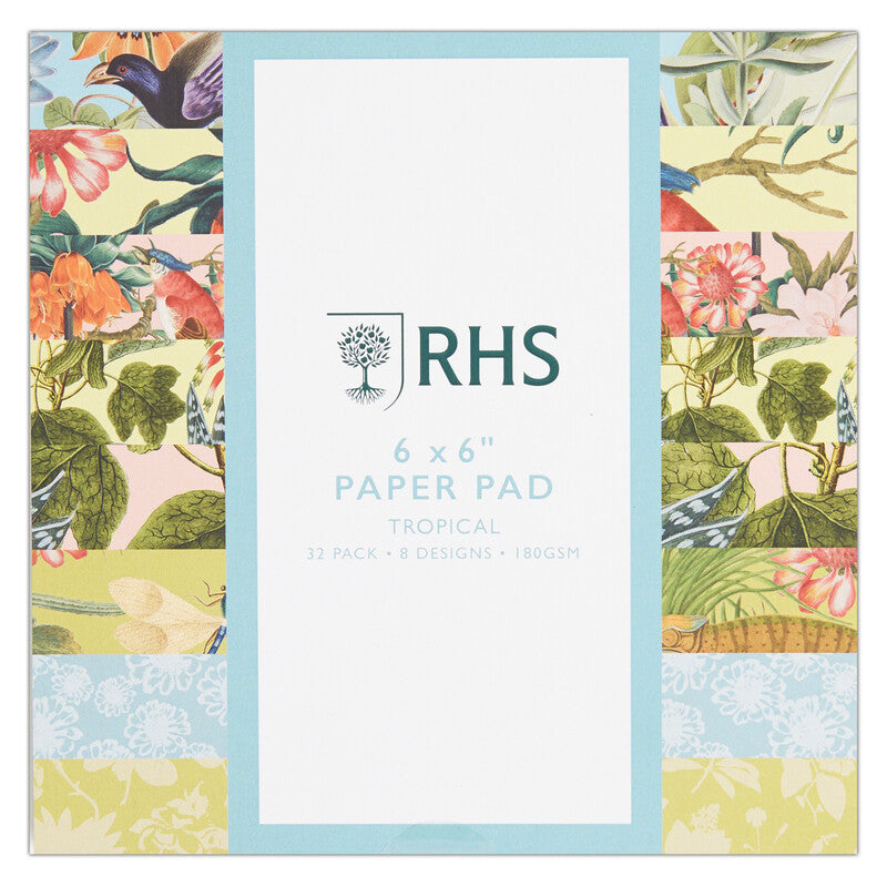RHS Tropical Paper Pad 180gsm 6" x 6" MegaBDM