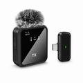 Verbex ST5 Single Microphone, Wireless Mini Microphone for Live Streaming, Recording, and Interviews, All-in-One Wireless Lavalier Microphone, Type-C Compatible Interface MegaBDM