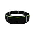 PELLIOT Waist Pack Unisex Outdoor Sports Hands-Free Convenient – Striking Contrast with Fluorescent Green Accents, Obsidian Black MegaBDM