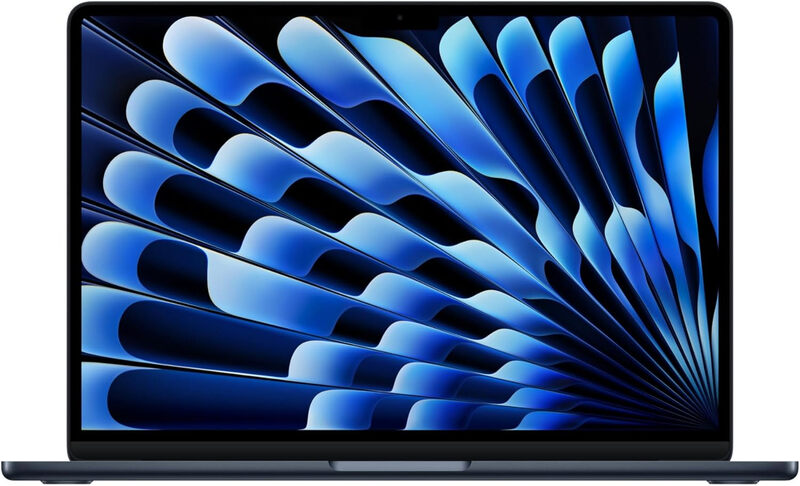 Apple - 13-Inch MacBook Air (2026)- M5 chip with 10‑core CPU and 8‑core GPU, 16GB, 512GB SSD - Midnight MegaBDM