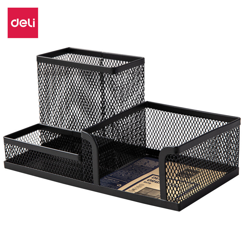 #Desk Organizer #200×100×98mm #BLACK MegaBDM
