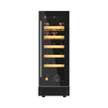 Hoover H-Wine 500 Integrated 30cm Wine Cooler HWCB 30 UK/N, 20 Bottle Capacity, Black MegaBDM