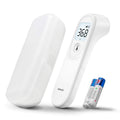 yuwell Forehead Thermometer for Adults and Kids | Medical Grade, No Touch Digital Thermometer, Baby Friendly | 1s Measurement, High Temperature Alert, Large Display, Mute Mode (YT-1) MegaBDM