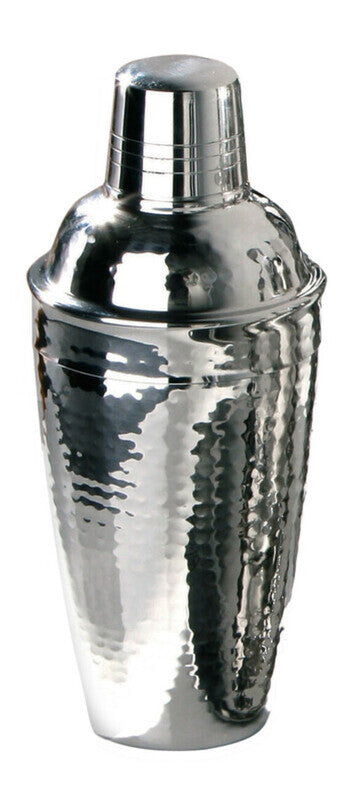 Maison by Premier 500ml Cocktail Shaker With Hammered Effect, Stainless Steel Shaker With Textured Finish, Ideal For Mixing MegaBDM