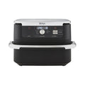 Ninja Foodi FlexDrawer Air Fryer - Black, 10.4L, Dual Zone with Removable Divider, 7-in-1, Air-Fryer Uses No Oil, Air Fry, Roast, Bake, Max Crisp, Non-Stick Dishwasher Safe Parts, AF500UK MegaBDM