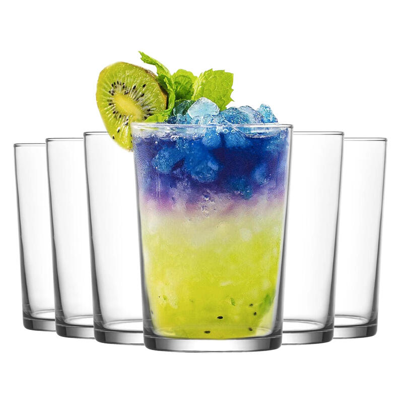 LAV Bodega Highball Cocktail Tumbler Glasses, 520ml, Set of 6 MegaBDM