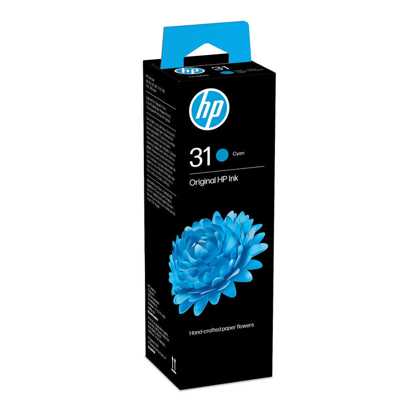 HP 31 Cyan Original Ink Bottle MegaBDM