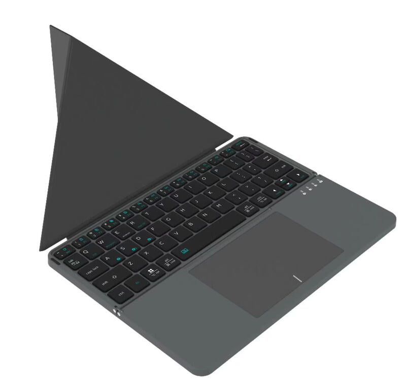 VoxorAI BOX1 Black Keyboard – Wireless Keyboard with Bluetooth Connectivity. Compatible with Computers, Laptops, iPads, and Smartphones. MegaBDM