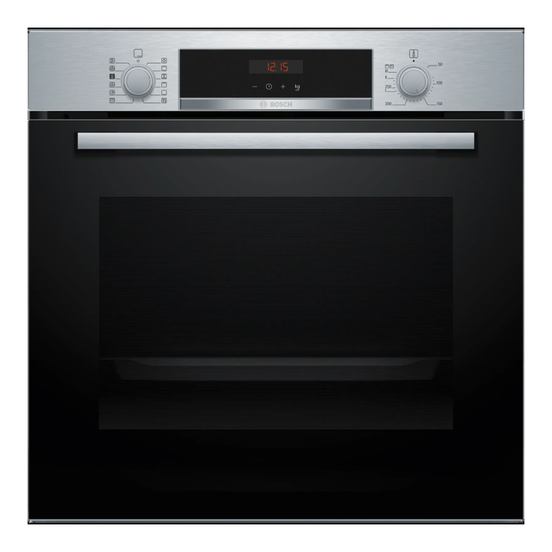 Bosch HQA574BS3B Series 4 Pyrolytic Single Oven - Stainless Steel - A Rated MegaBDM