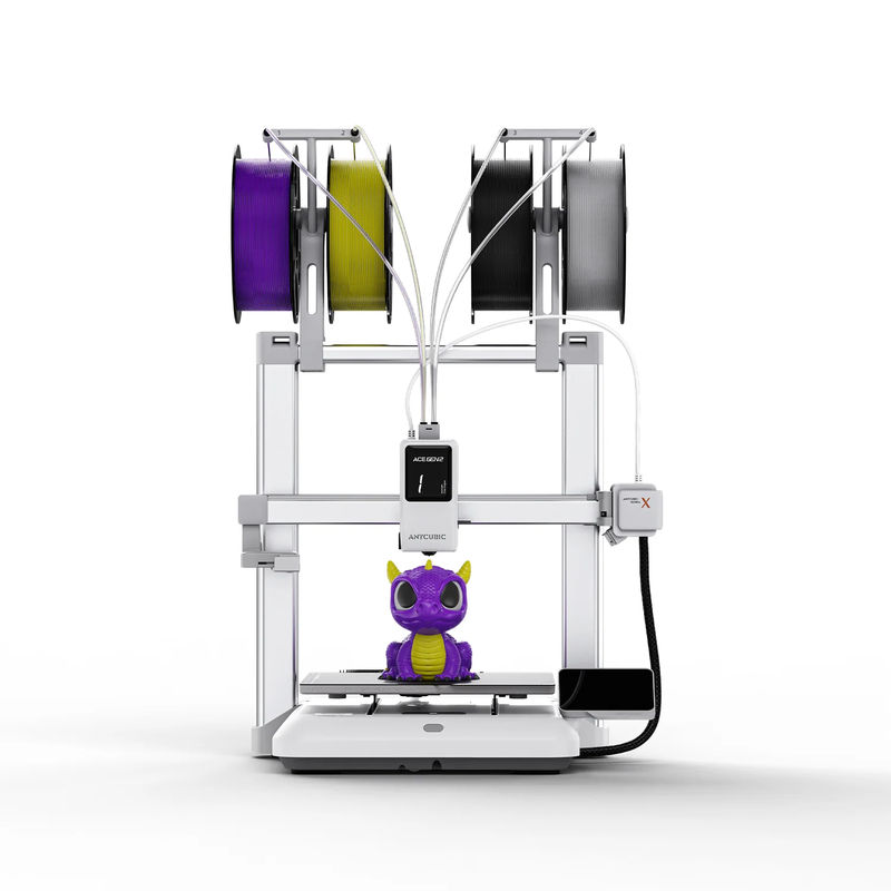 ANYCUBIC Joybuy Version Kobra X Multi-Color 3D Printer, 4-Color Built-in, High-Speed Printing