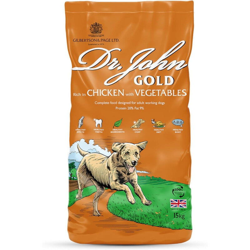 Dr John Gold with Chicken, Vegetables & Gravy 15kg MegaBDM