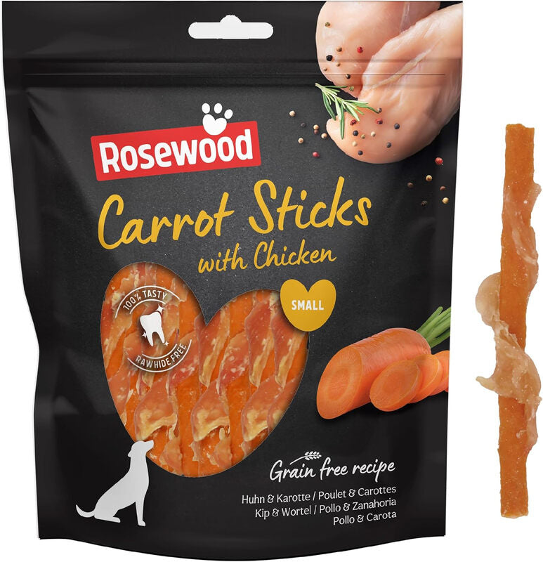 Rosewood Carrot Sticks for Dogs (320g Value Pack) MegaBDM