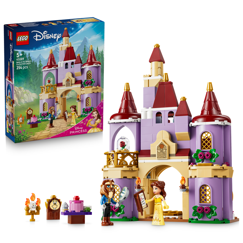 LEGO Disney Princess 43289 Belle & the Beast's Enchanted Castle