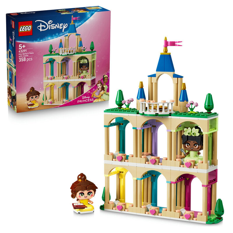 LEGO Disney Princess 43291 Mini Belle & Tiana with Castle MegaBDM