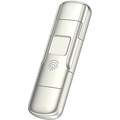 MOVESPEED USB Flash Drive – 256GB Thumb Drive, Fingerprint Encryption, USB 3.2 Gen 1 + Type-C Dual Interface, 550MB/s Read, 500MB/s Write, Zinc Alloy Body, YSUYC-256GSN (Silver) MegaBDM