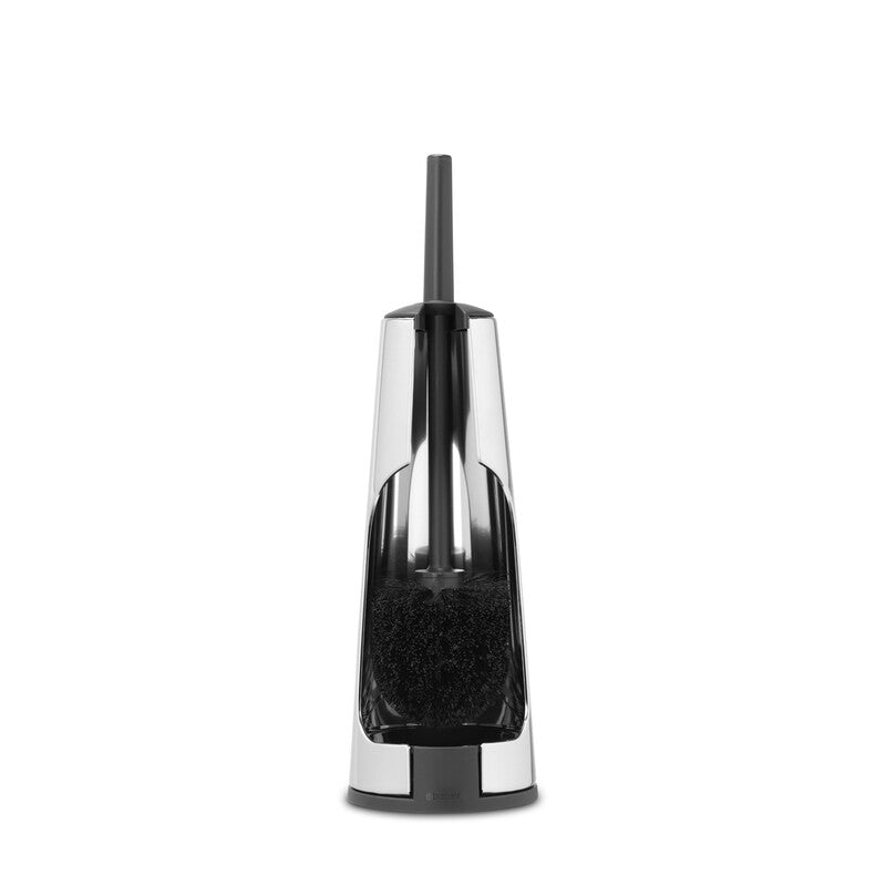 Brabantia ReNew Toilet Brush and Holder, Brilliant Steel MegaBDM