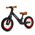 Neuleb Toddler Balance Bike, Lightweight No Pedal Training Bicycle with Adjustable Seat, Air-Free Tires & Kickstand, Kids First Bike for Ages 3 to 6 Years, Perfect for Learning to Ride, Black MegaBDM