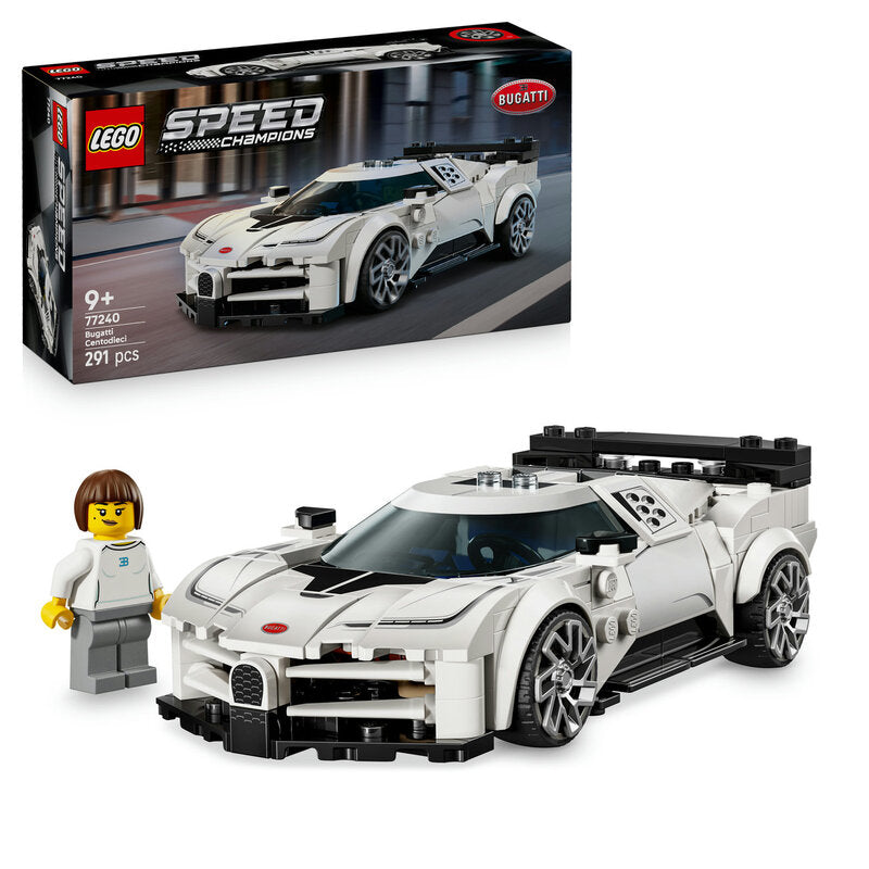 LEGO Speed Champions 77240 Bugatti Centodieci Hyper Sports Car MegaBDM