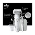 BRAUN Silk-épil 9 Hair Removal Device, Easy Hair Removal, Long-Lasting Smooth Skin, Model 9-241, White,Top Gift Picks MegaBDM