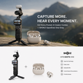 DJI Osmo Pocket 4 Creator Combo & Shokz OpenDots One Grey Wireless Clip Open Ear Earbuds MegaBDM