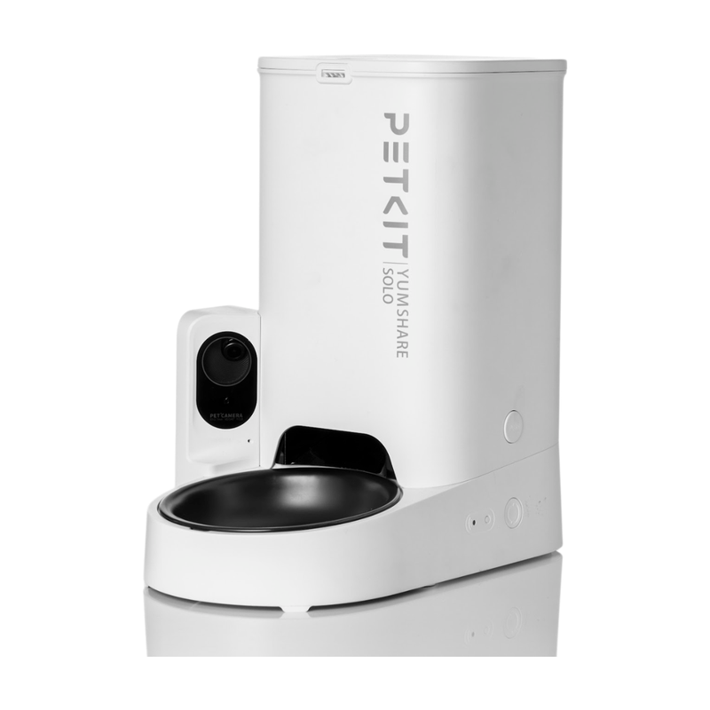 PETKIT YumShare Solo Smart Automatic Cat Feeder with 1080P HD Camera, AI Two-Way Audio MegaBDM