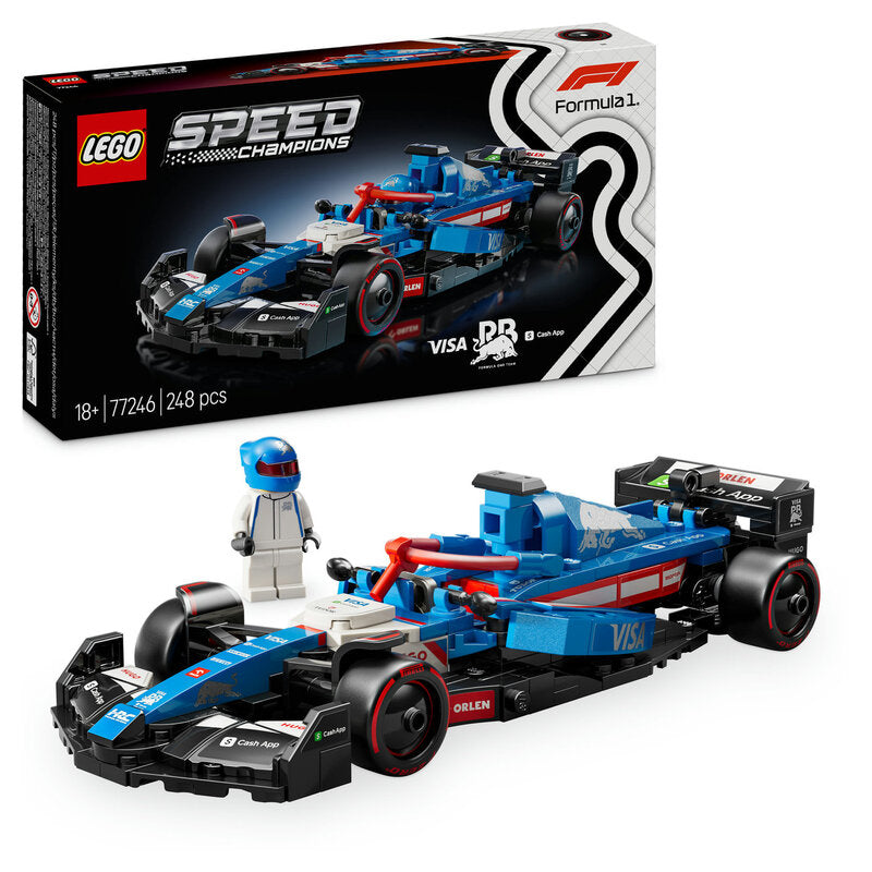 LEGO Speed Champions 77246 Visa Cash App RB VCARB 01 F1® Race Car MegaBDM