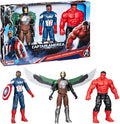 Marvel Avengers Captain America 12 Inch Titan Action Figures 3 Pack MegaBDM