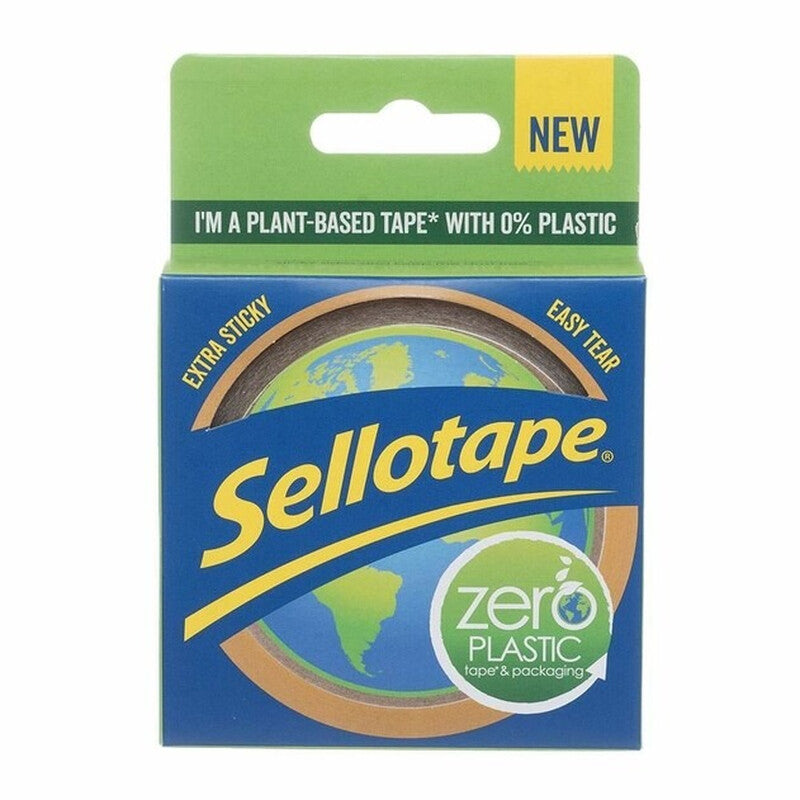 Zero Plastic Plant Based Sellotape 24mm x 30m MegaBDM