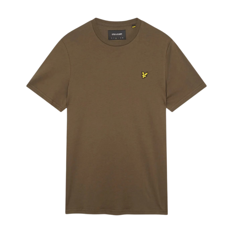 Lyle & Scott Men's Cotton Crew Neck T-Shirt - Olive MegaBDM