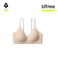Utree - Small-Busted Women's Wire-Free Comfort Bra, Lift & Shaping, Side Boob Control, Anti-Sag, Seamless - Invisible Skin - 155-160/85-90 (M) MegaBDM