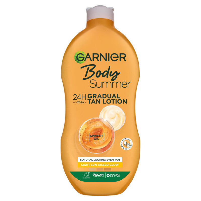 Garnier Summer Body Gradual Tan Moisturiser Light 400ml MegaBDM
