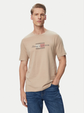 Tommy Hilfiger MSW Flag Graphic Jersey T-Shirt - Batique Khaki MegaBDM